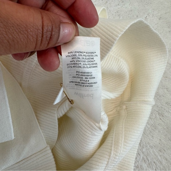 Wilfred Aritzia All Tied Up Sweater in Light Birch size L - Picture 8 of 10